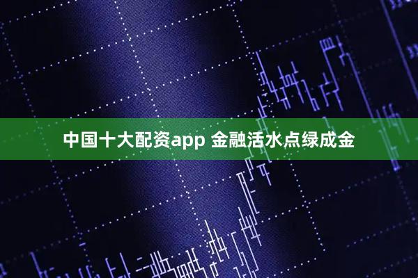 中国十大配资app 金融活水点绿成金